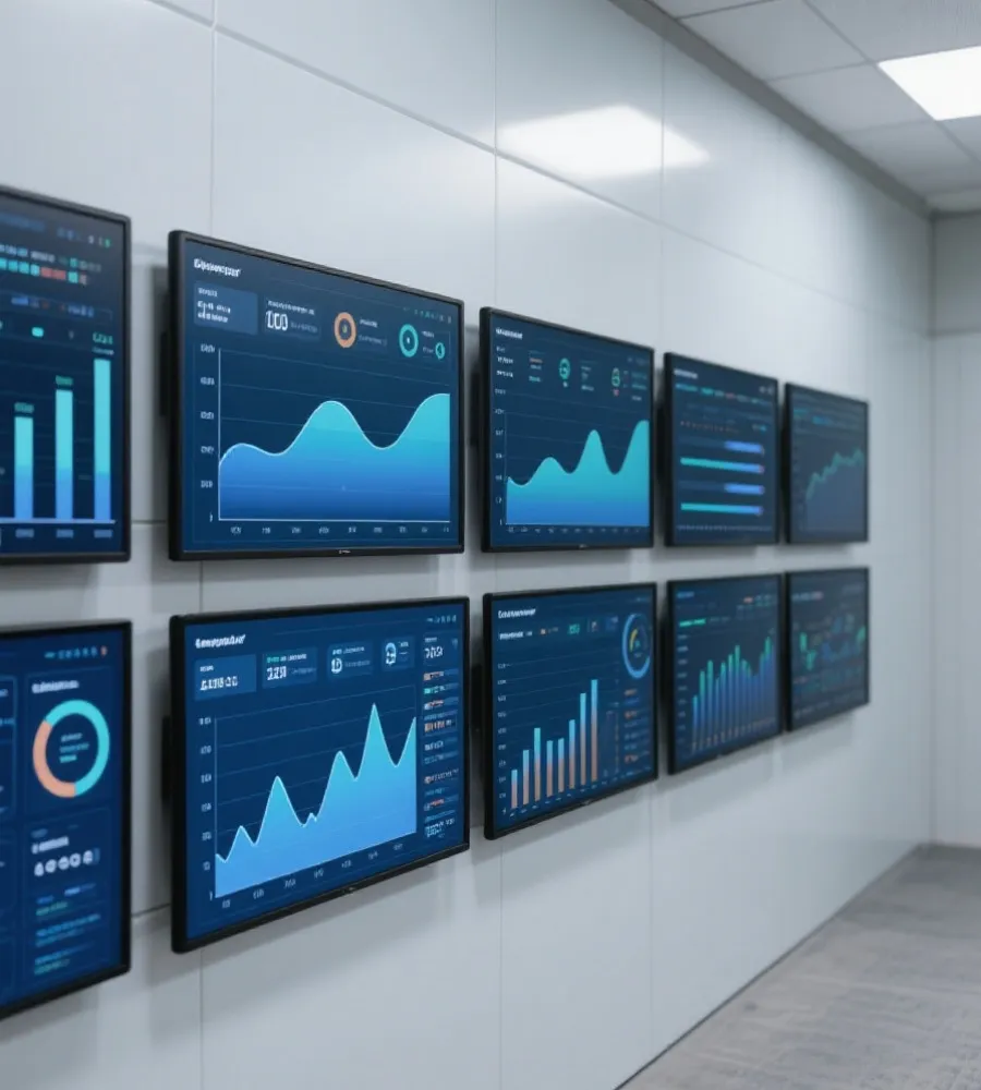 多维走势图表与实时数据展示